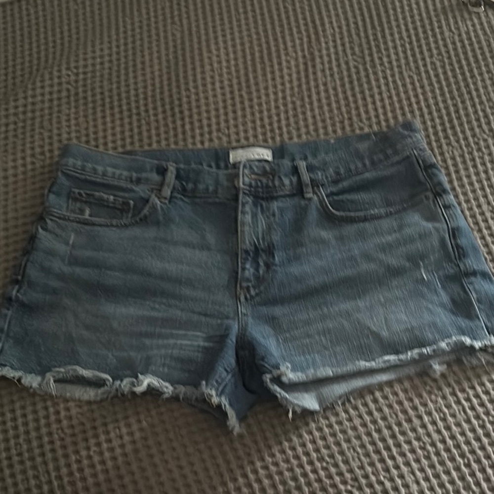 LOFT Blue Jean Shorts